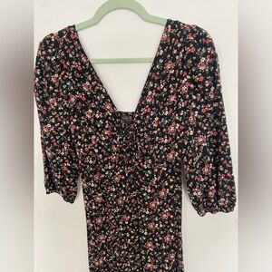 Dress Forum Floral Cottagecore MIDI Dress Rushed S